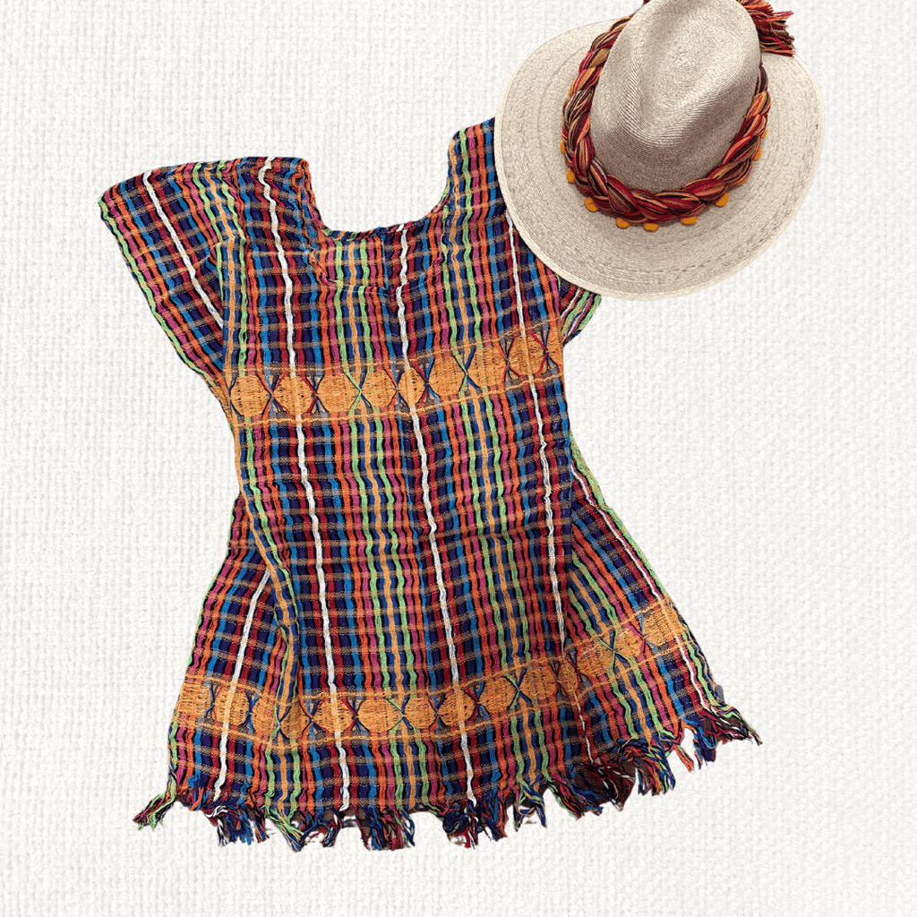 Blusa Deshilada Multicolor - MÉXICO ARTE Y MODA - Blusa Bordada