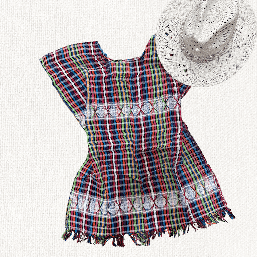 Blusa Deshilada Multicolor - MÉXICO ARTE Y MODA - Blusa Bordada