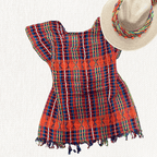 Blusa Deshilada Multicolor - MÉXICO ARTE Y MODA - Blusa Bordada