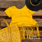 Blusa Deshilada Verano - MÉXICO ARTE Y MODA - Blusa Bordada