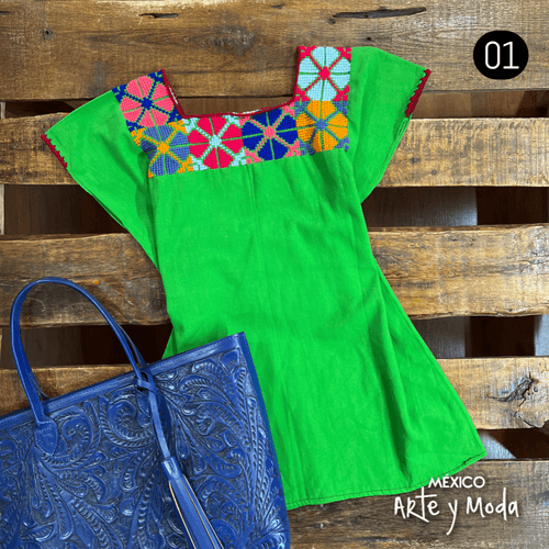 Blusa Estrella - MÉXICO ARTE Y MODA - Blusa Bordada