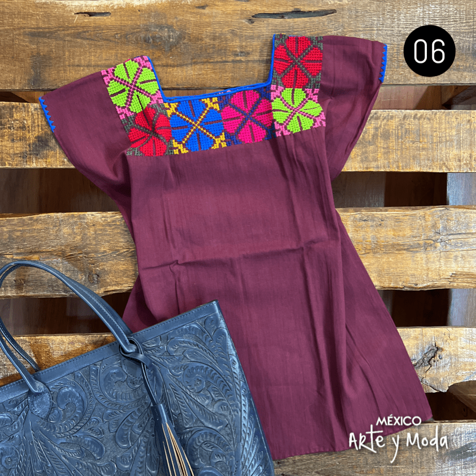 Blusa Estrella - MÉXICO ARTE Y MODA - Blusa Bordada