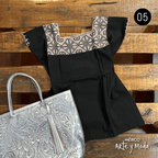 Blusa Estrella - MÉXICO ARTE Y MODA - Blusa Bordada