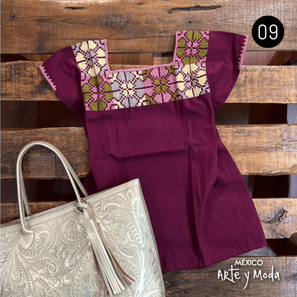 Blusa Estrella - MÉXICO ARTE Y MODA - Blusa Bordada