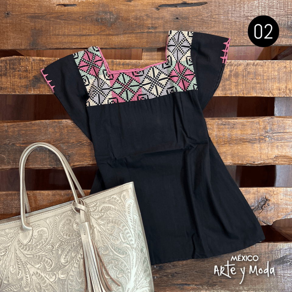 Blusa Estrella - MÉXICO ARTE Y MODA - Blusa Bordada