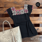 Blusa Estrella - MÉXICO ARTE Y MODA - Blusa Bordada