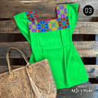 Blusa Estrella - MÉXICO ARTE Y MODA - Blusa Bordada