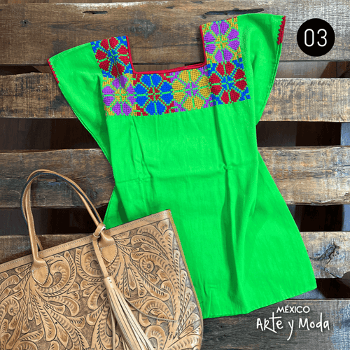 Blusa Estrella - MÉXICO ARTE Y MODA - Blusa Bordada