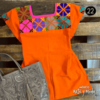 Blusa Estrella Plus - MÉXICO ARTE Y MODA - Blusa Bordada