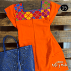 Blusa Estrella Plus - MÉXICO ARTE Y MODA - Blusa Bordada