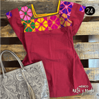 Blusa Estrella Plus - MÉXICO ARTE Y MODA - Blusa Bordada