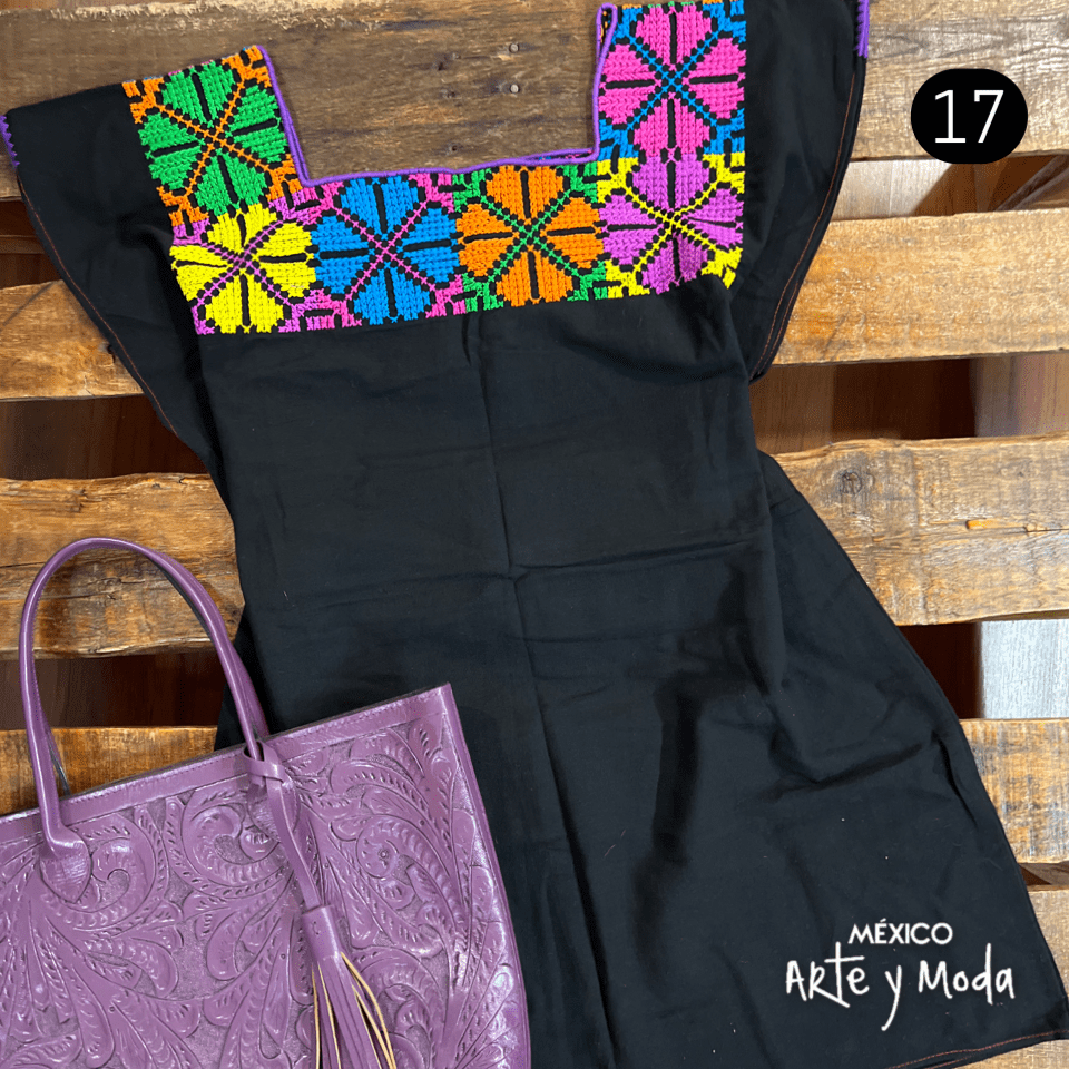 Blusa Estrella Plus - MÉXICO ARTE Y MODA - Blusa Bordada