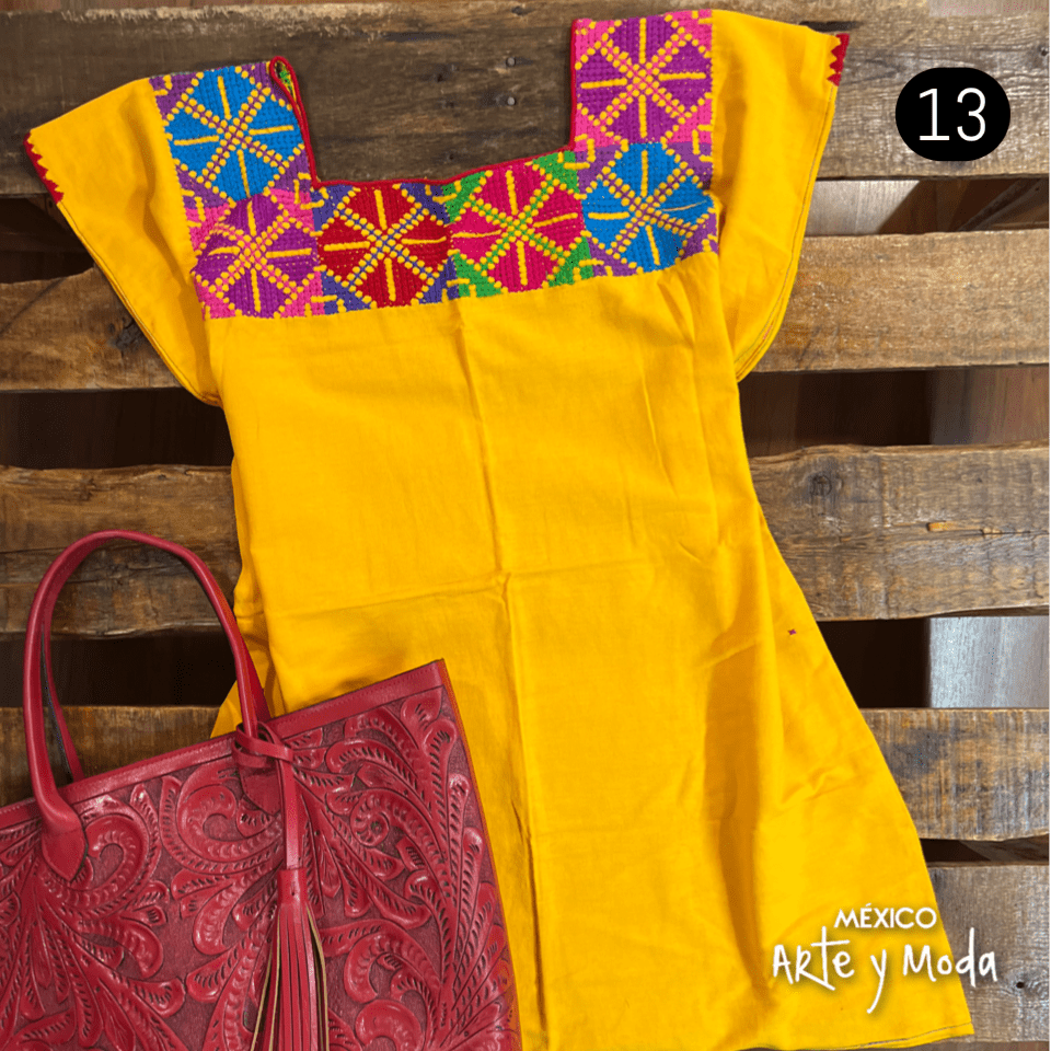 Blusa Estrella Plus - MÉXICO ARTE Y MODA - Blusa Bordada