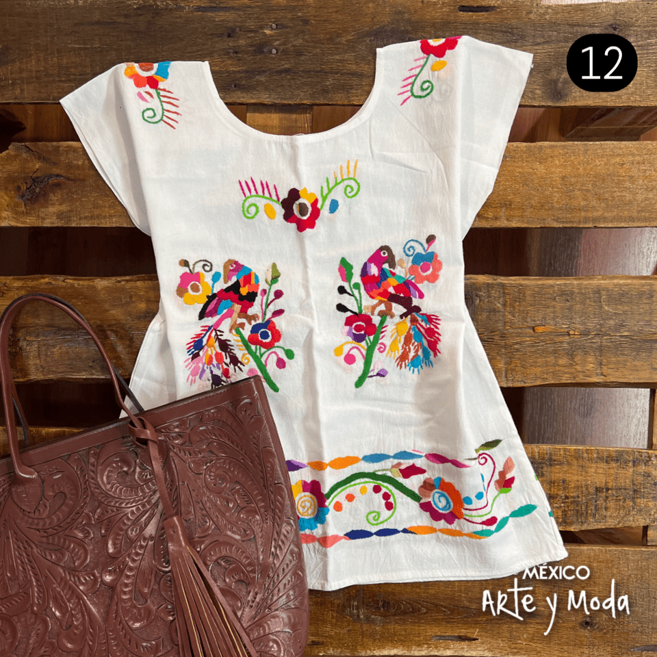 Blusa Huautla - MÉXICO ARTE Y MODA - Blusa Bordada