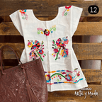 Blusa Huautla - MÉXICO ARTE Y MODA - Blusa Bordada