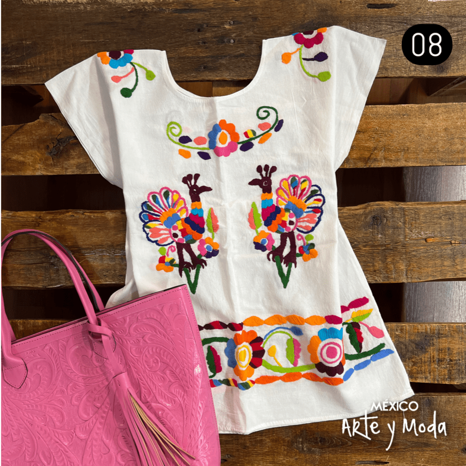 Blusa Huautla - MÉXICO ARTE Y MODA - Blusa Bordada