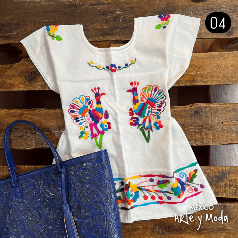 Blusa Huautla - MÉXICO ARTE Y MODA - Blusa Bordada