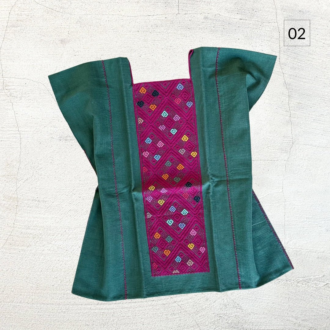 Blusa Huipil Maya San Andres - MÉXICO ARTE Y MODA - Blusa Bordada