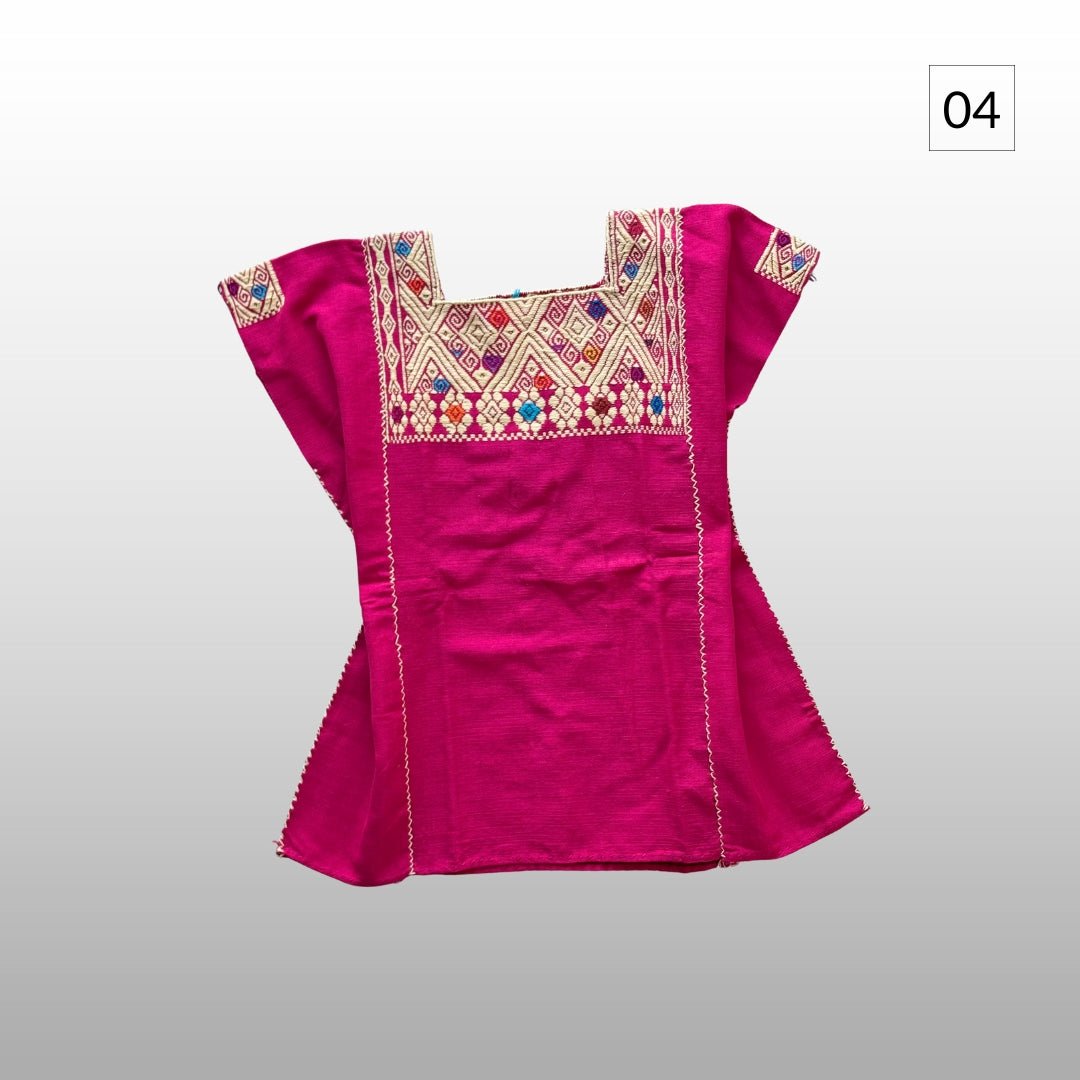 Blusa | Huipil San Andres Clasico - MÉXICO ARTE Y MODA - Blusa Bordada