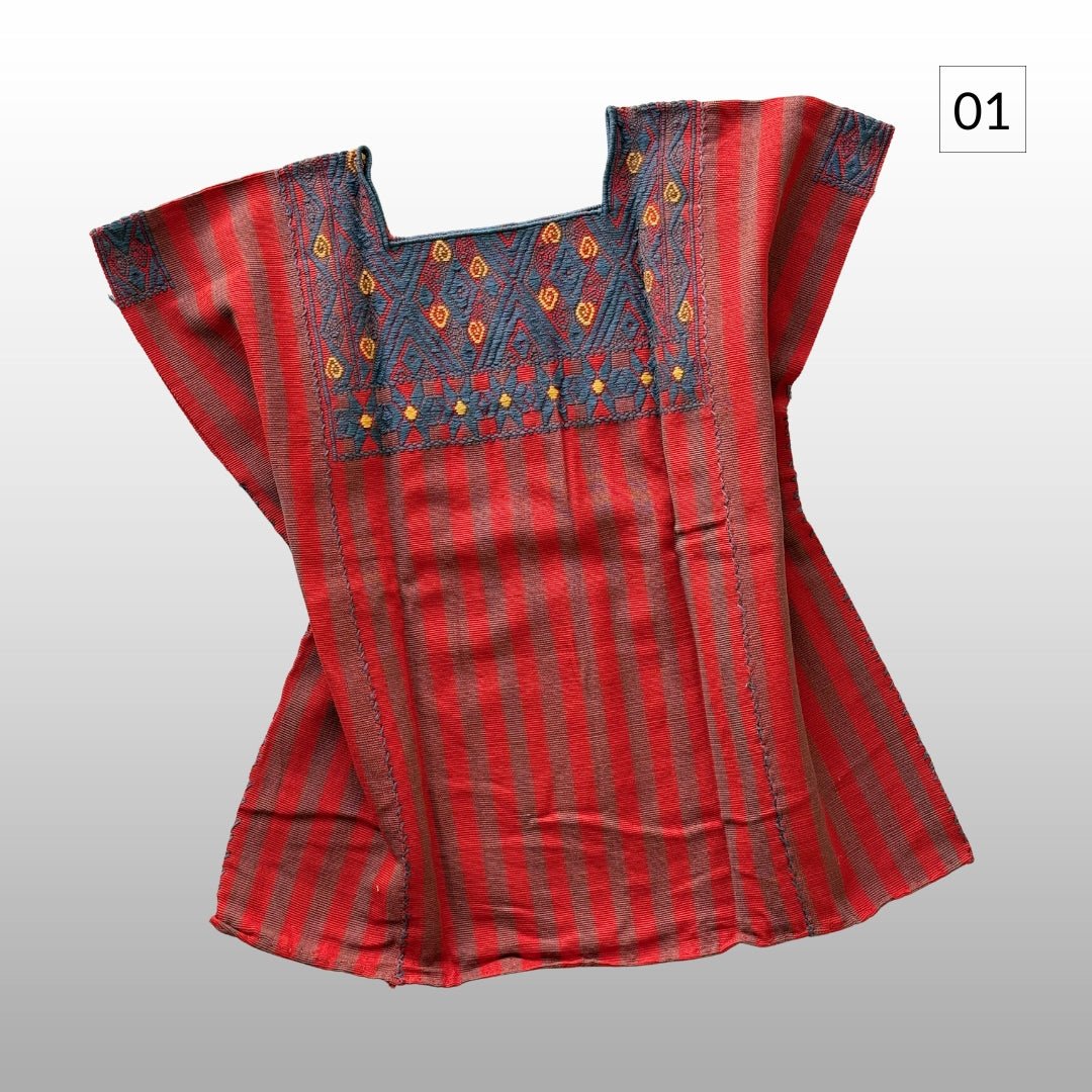 Blusa | Huipil San Andres Clasico - MÉXICO ARTE Y MODA - Blusa Bordada