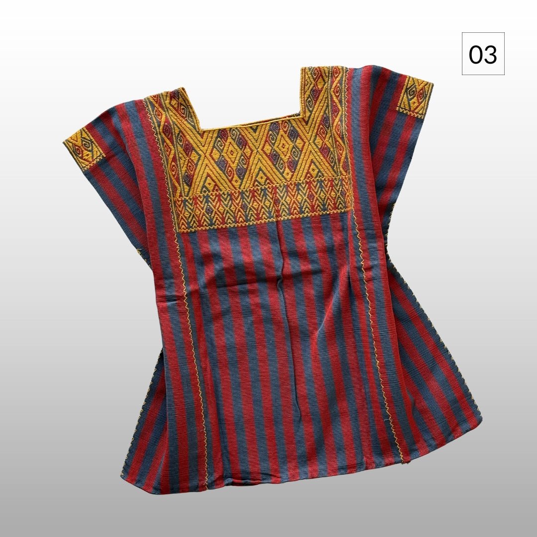 Blusa Huipil San Andrés Clásico Telar de Cintura Tzotzil