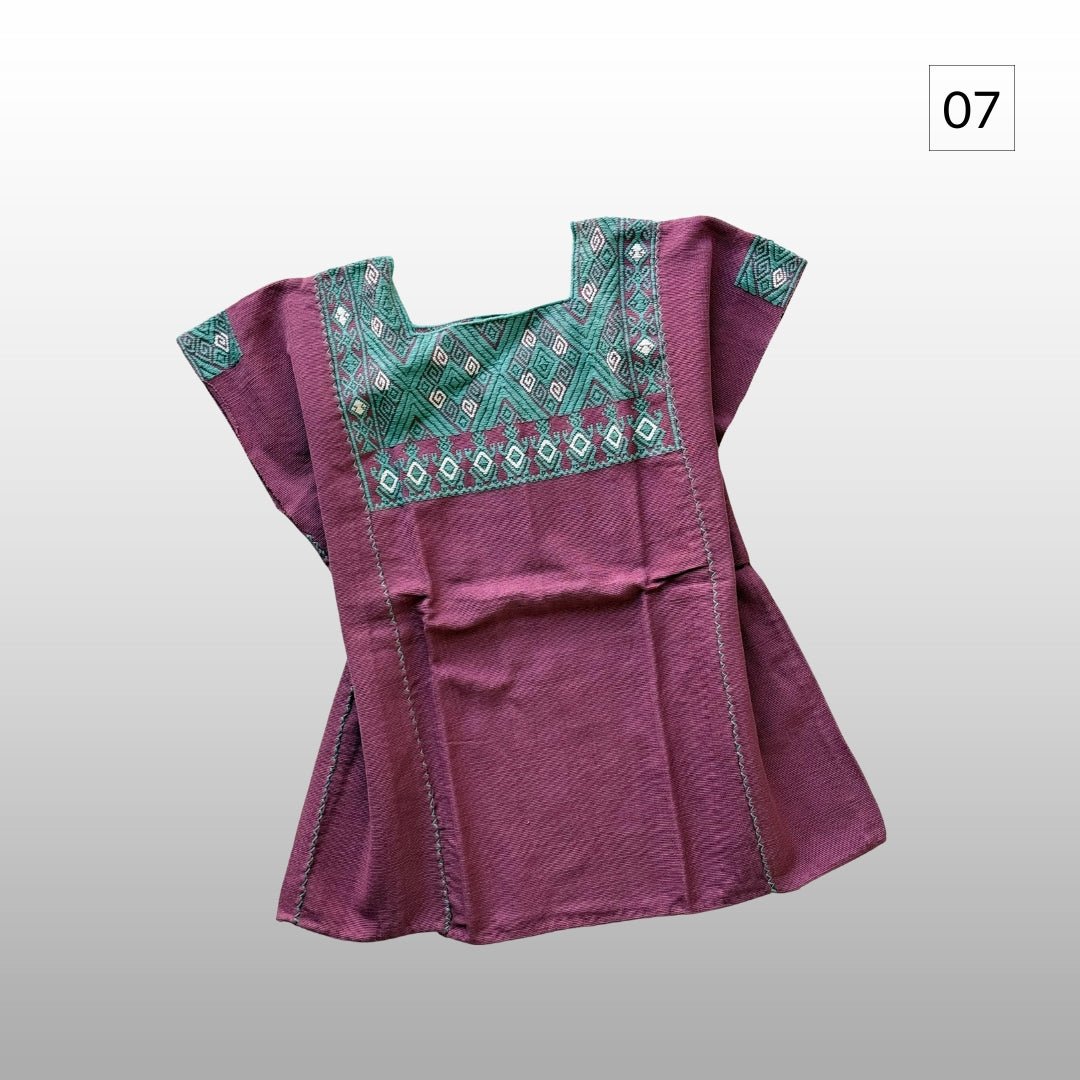 Blusa | Huipil San Andres Clasico - MÉXICO ARTE Y MODA - Blusa Bordada