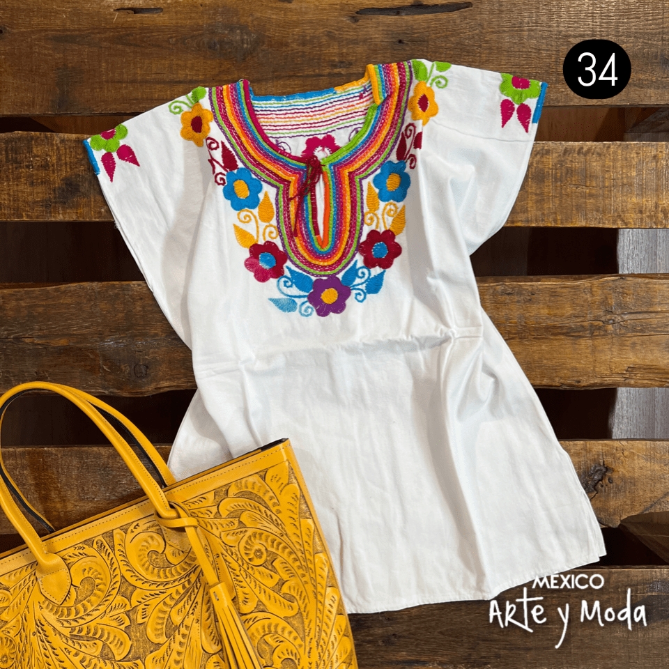 Blusa JolXic - MÉXICO ARTE Y MODA - Blusa Bordada