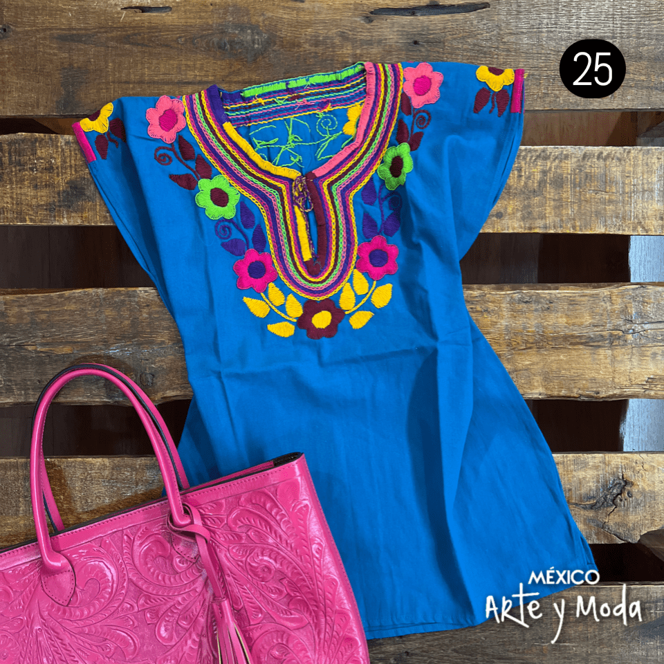 Blusa JolXic - MÉXICO ARTE Y MODA - Blusa Bordada