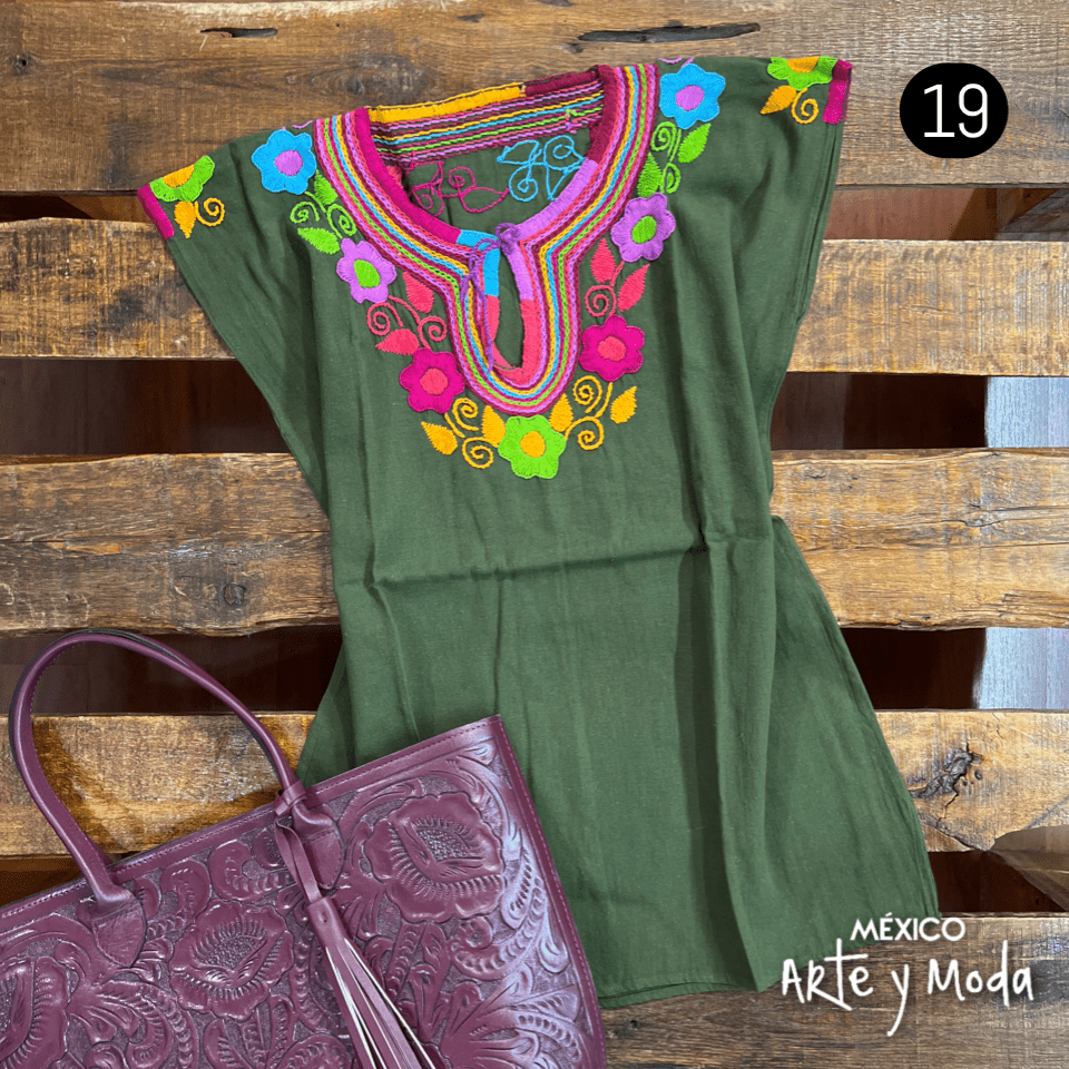 Blusa JolXic - MÉXICO ARTE Y MODA - Blusa Bordada