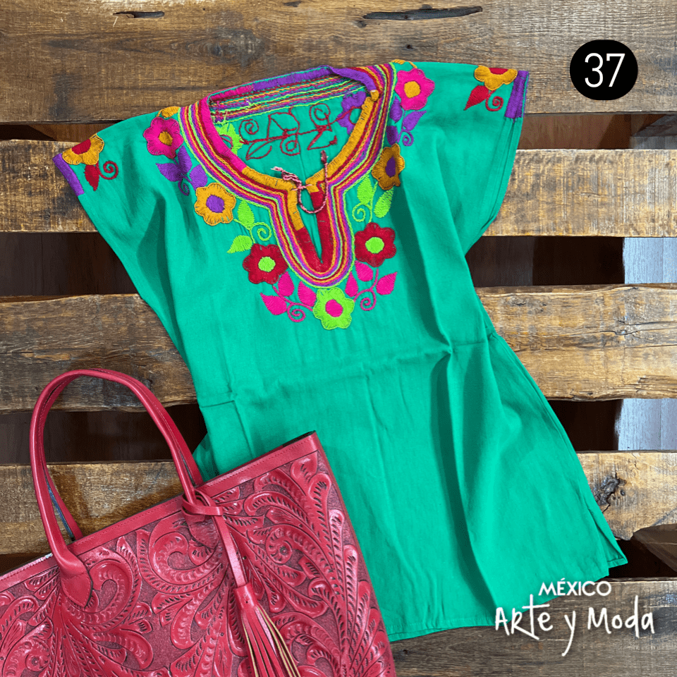 Blusa JolXic - MÉXICO ARTE Y MODA - Blusa Bordada