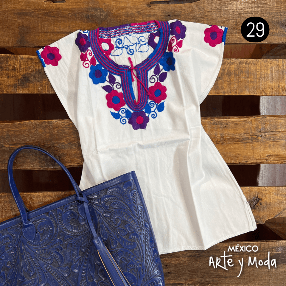 Blusa JolXic - MÉXICO ARTE Y MODA - Blusa Bordada