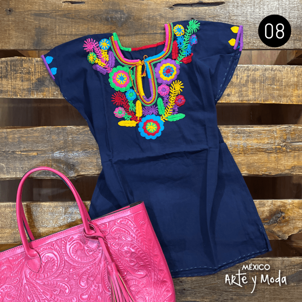 Blusa Jolxic Contempo - MÉXICO ARTE Y MODA - Blusa Bordada
