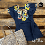 Blusa Jolxic Contempo - MÉXICO ARTE Y MODA - Blusa Bordada