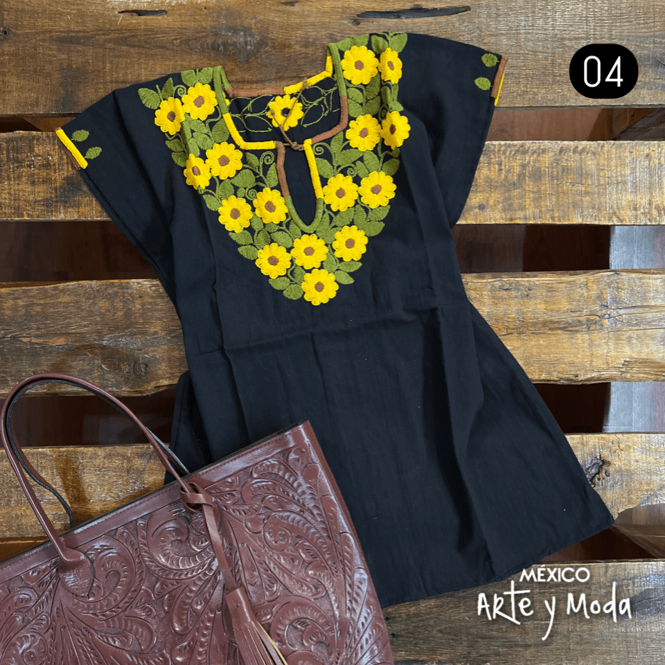Blusa JolXic Doble - MÉXICO ARTE Y MODA - Blusa Bordada