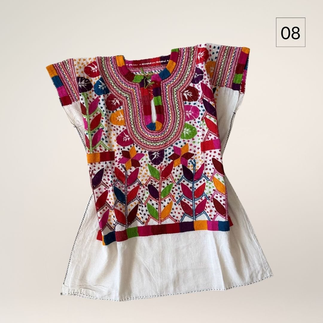 Blusa Milpa - MÉXICO ARTE Y MODA - Blusa Bordada