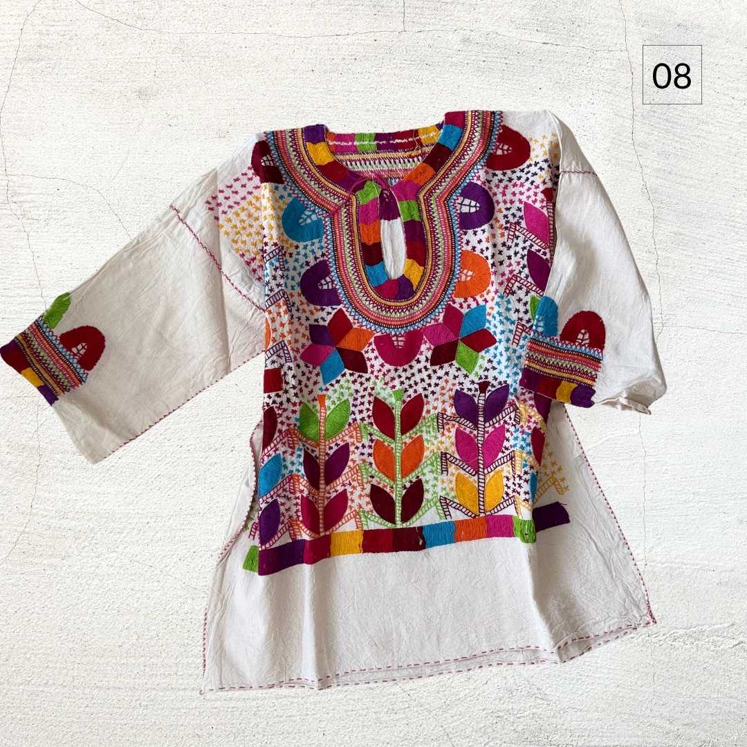 Blusa Milpa Bohemia | Bordado a mano - MÉXICO ARTE Y MODA - Blusa Bordada