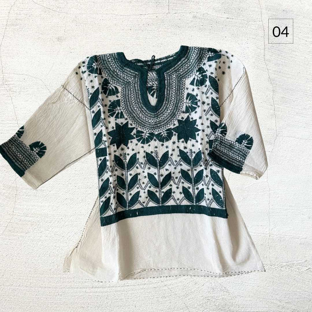 Blusa Milpa Bohemia | Bordado a mano - MÉXICO ARTE Y MODA - Blusa Bordada