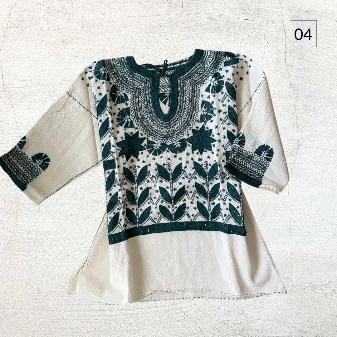 Blusa Milpa Bohemia | Bordado a mano - MÉXICO ARTE Y MODA - Blusa Bordada