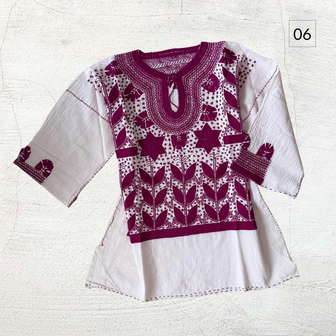 Blusa Milpa Bohemia | Bordado a mano - MÉXICO ARTE Y MODA - Blusa Bordada