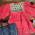 Blusa Murcielago San Andres - MÉXICO ARTE Y MODA - Blusa Bordada