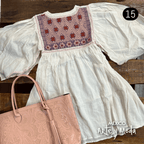 Blusa Murcielago San Andres - MÉXICO ARTE Y MODA - Blusa Bordada