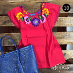 Blusa Ocosingo - MÉXICO ARTE Y MODA - Blusa Bordada