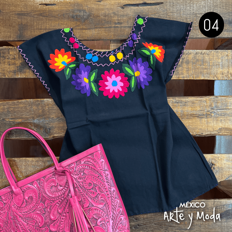Blusa Ocosingo - MÉXICO ARTE Y MODA - Blusa Bordada