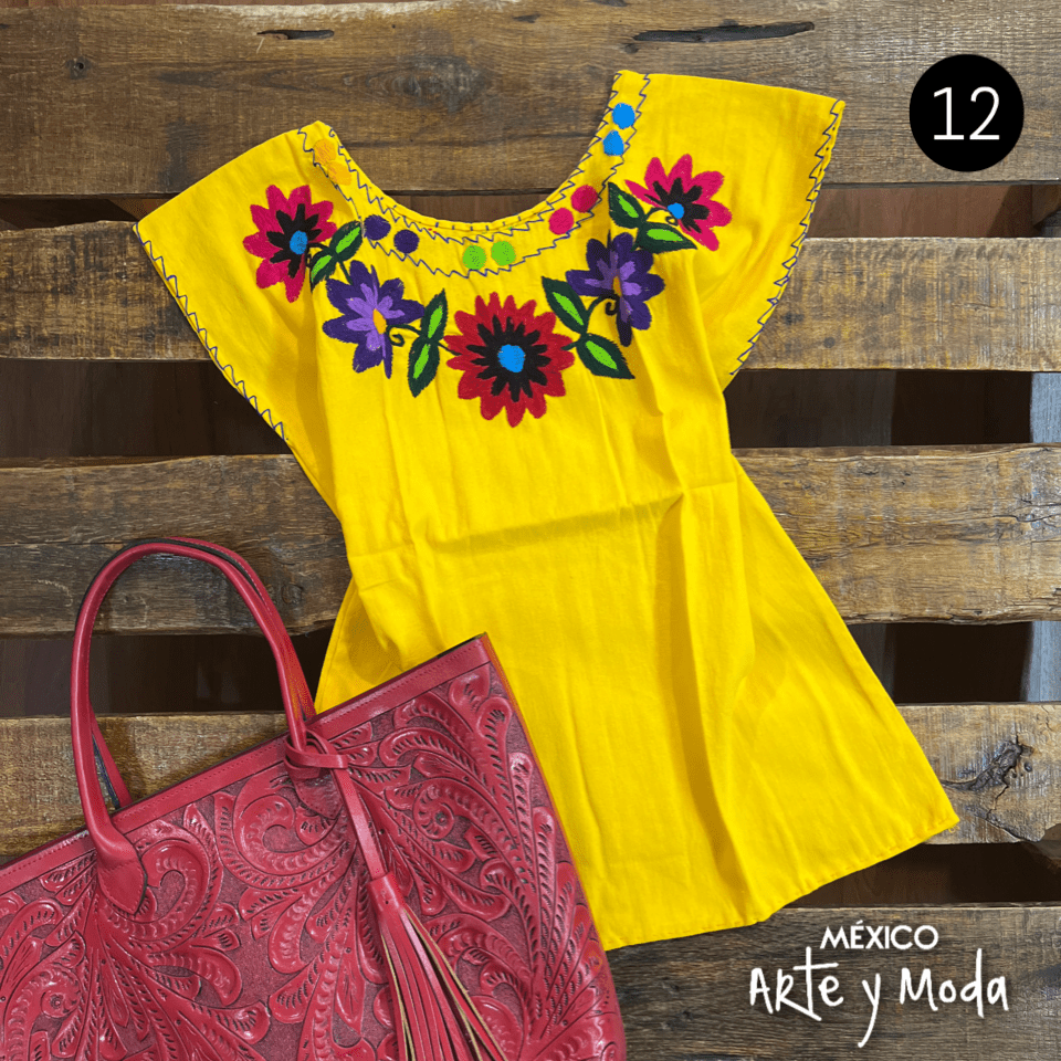 Blusa Ocosingo - MÉXICO ARTE Y MODA - Blusa Bordada
