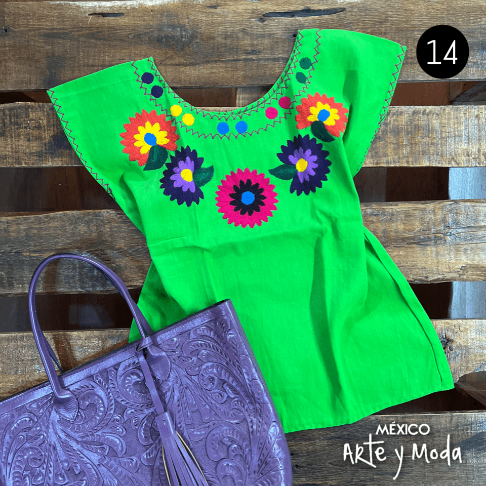 Blusa Ocosingo - MÉXICO ARTE Y MODA - Blusa Bordada