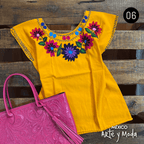 Blusa Ocosingo - MÉXICO ARTE Y MODA - Blusa Bordada