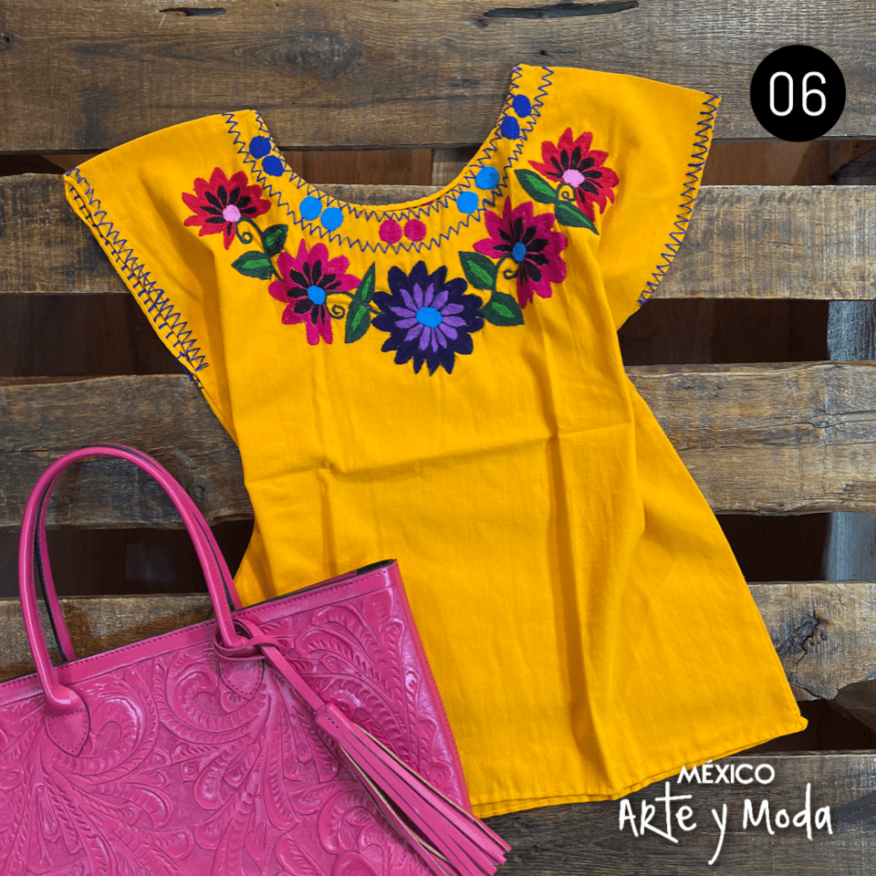 Blusa Ocosingo - MÉXICO ARTE Y MODA - Blusa Bordada