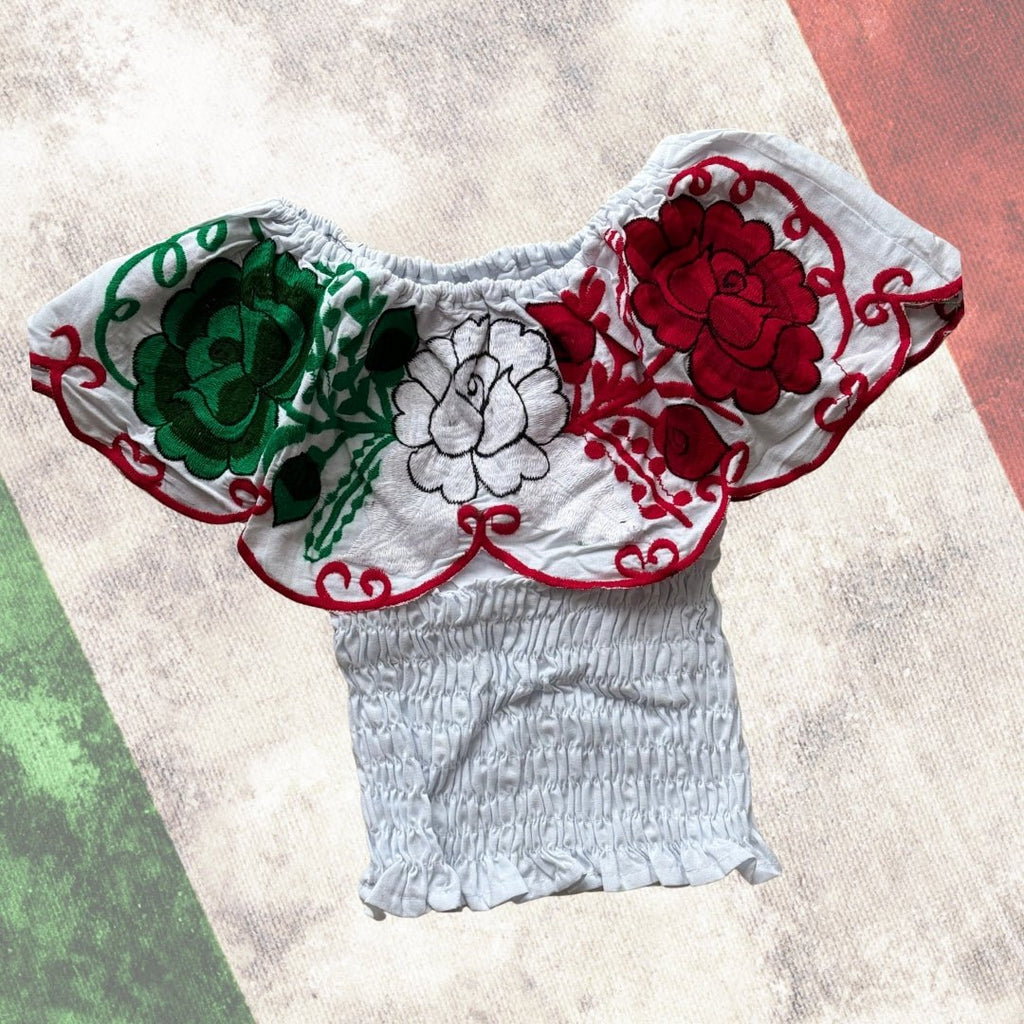 Blusa Ofelia Patria - MÉXICO ARTE Y MODA - Blusa Bordada