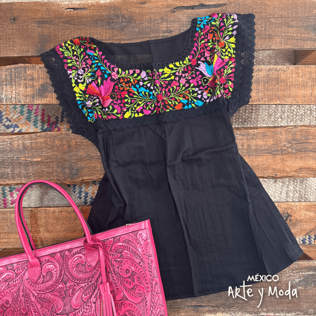 Blusa Paloma Manta - MÉXICO ARTE Y MODA - Blusa Bordada