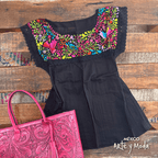 Blusa Paloma Manta - MÉXICO ARTE Y MODA - Blusa Bordada